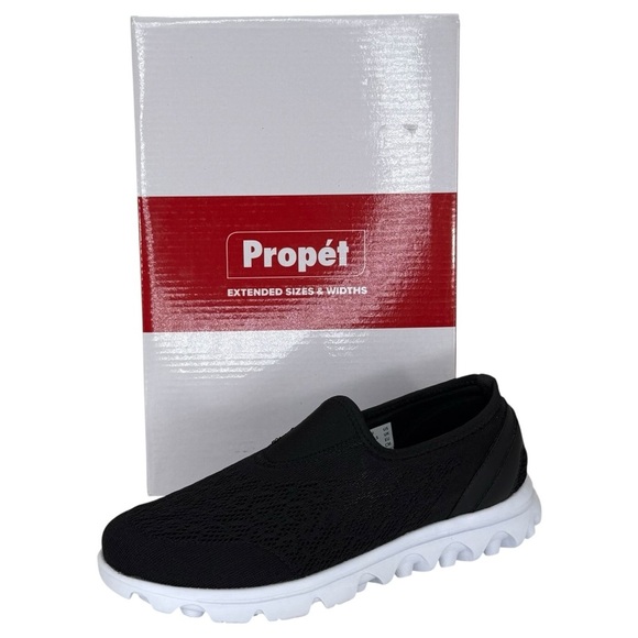 Propet Travelactive Black Mesh Slip-On Womens Sneakers Size 7M - Picture 11 of 11